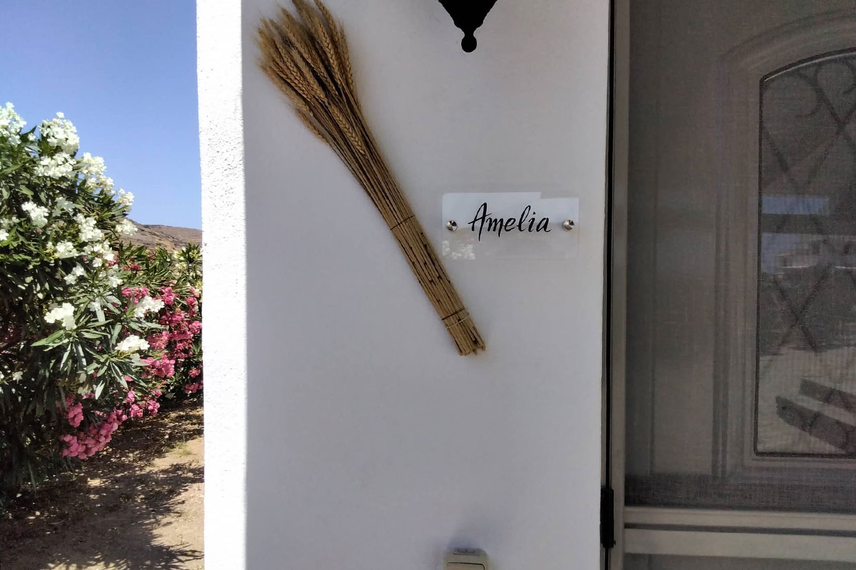 Amelia apartment in Sifnos - Entrance